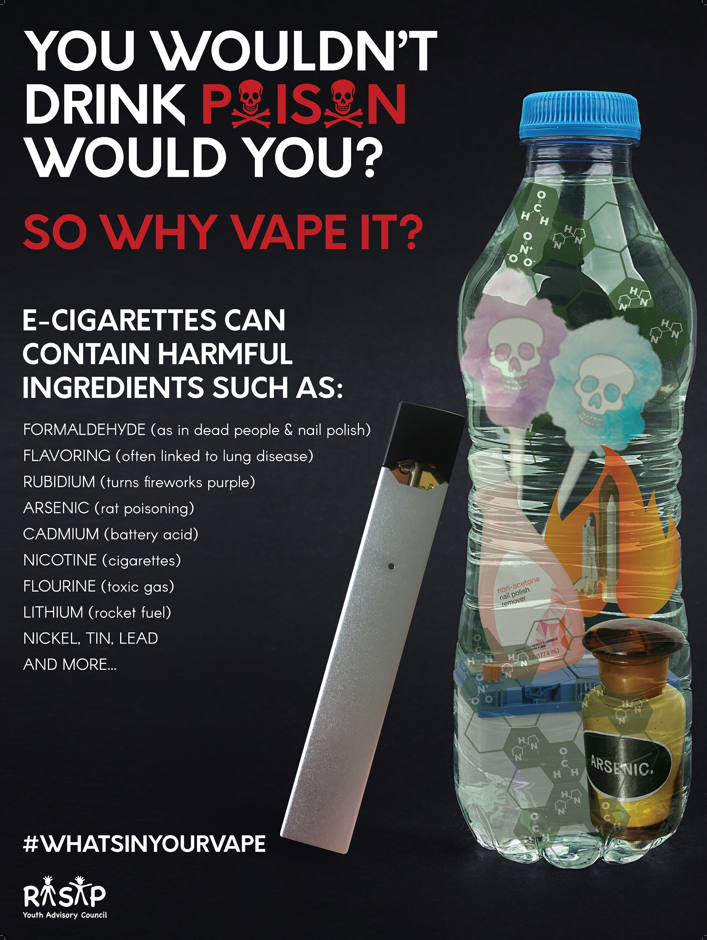 What's in your vape poster